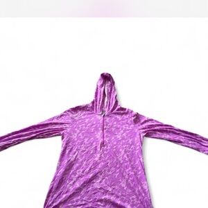 Champion Purple Hoodie Sweatshirt